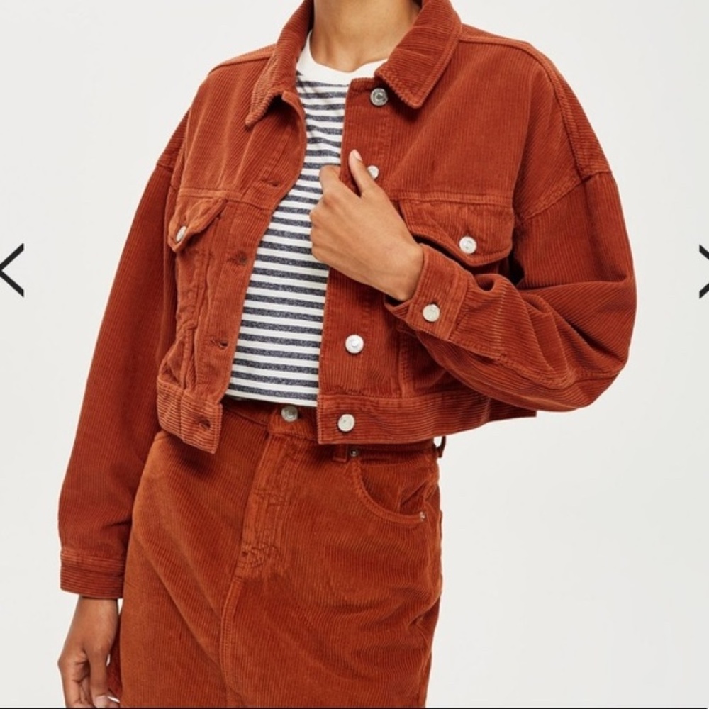TOPSHOP Moto Corduroy Jacket